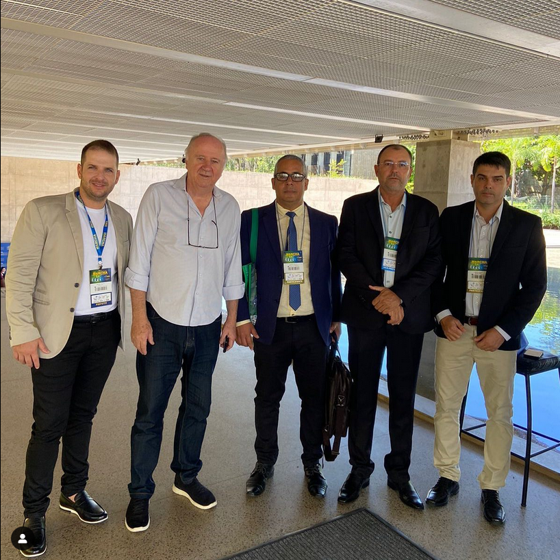 Prefeito Helder e representantes de cidade de São João do Cariri participam da Marcha em Defesa dos Municípios em Brasília