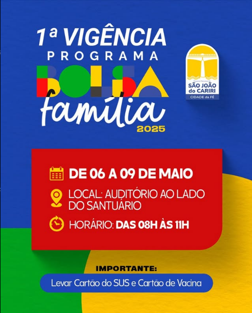 Programa Família 2025 inicia 1ª vigência em maio com atividades no Santuário
