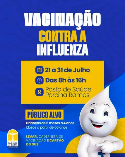 Campanha de Vacinação contra a Influenza