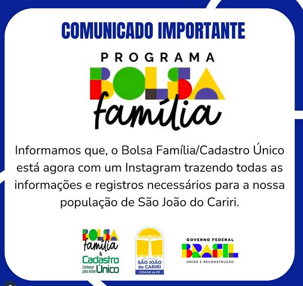 COMUNICADO IMPORTANTE