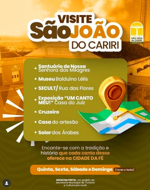 Visite São João do Cariri – A Cidade da Fé