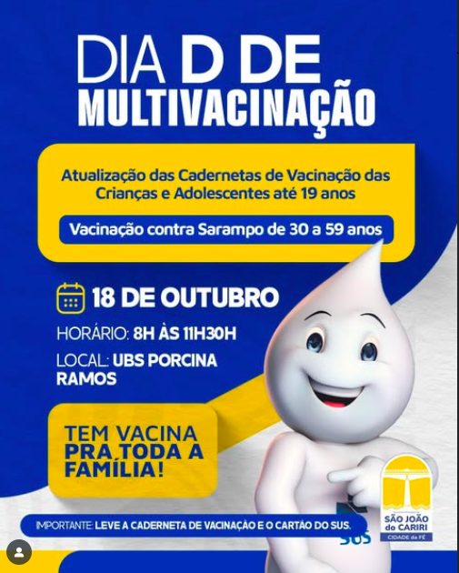 Dia D de Multivacinação