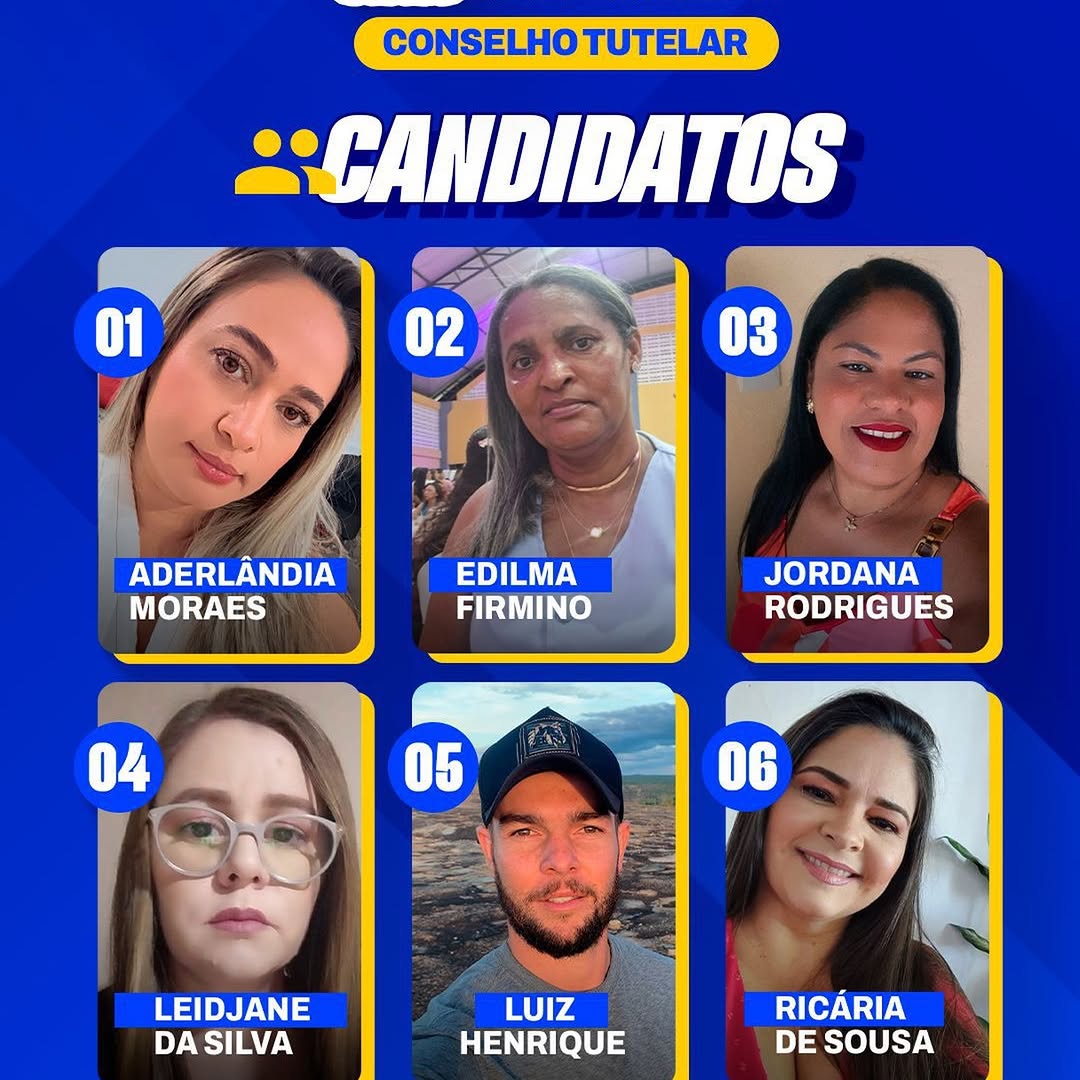 CMDCA divulga lista oficial de candidatos a suplentes do Conselho Tutelar
