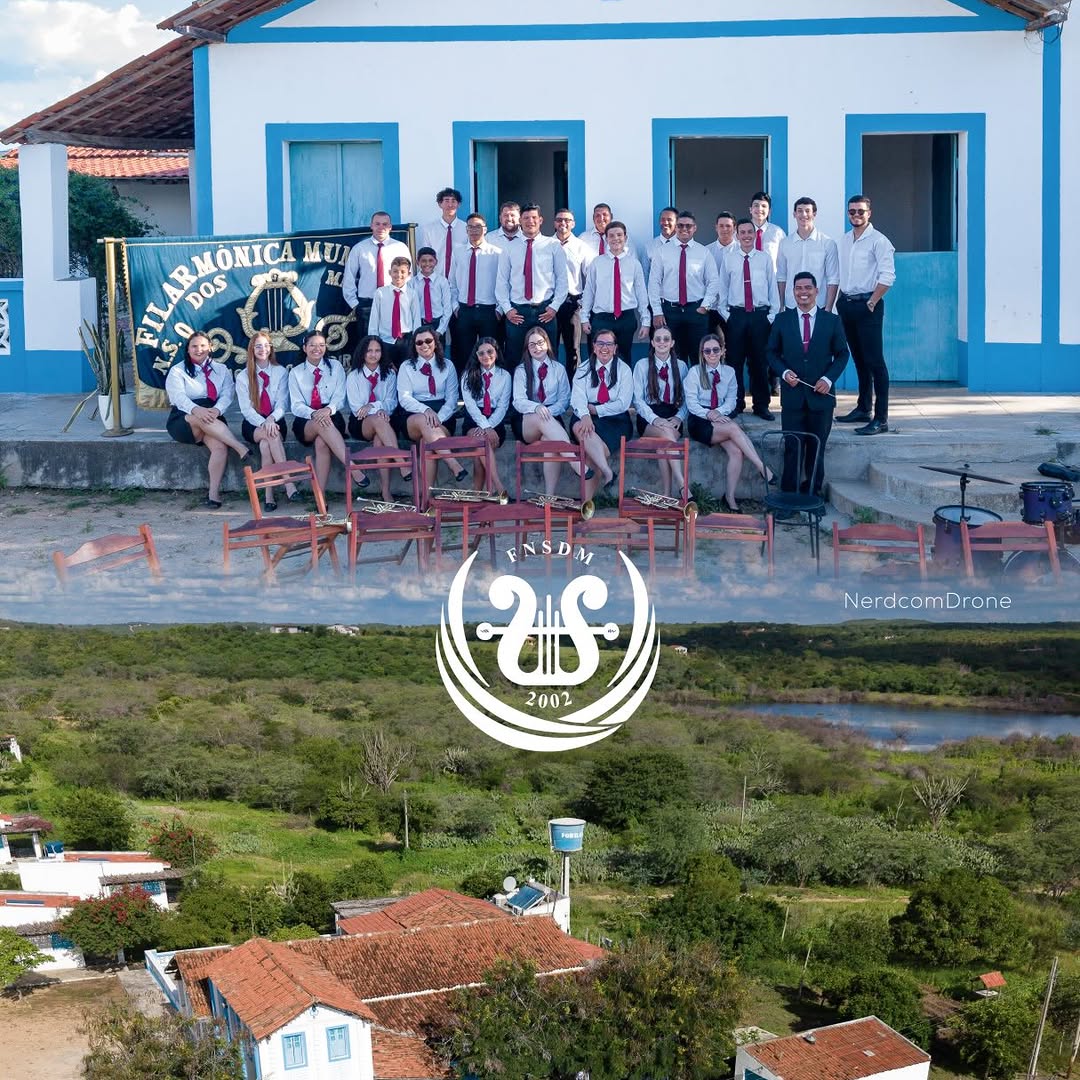 Filarmônica de São João do Cariri grava audiovisual na histórica Fazenda Poço das Pedras