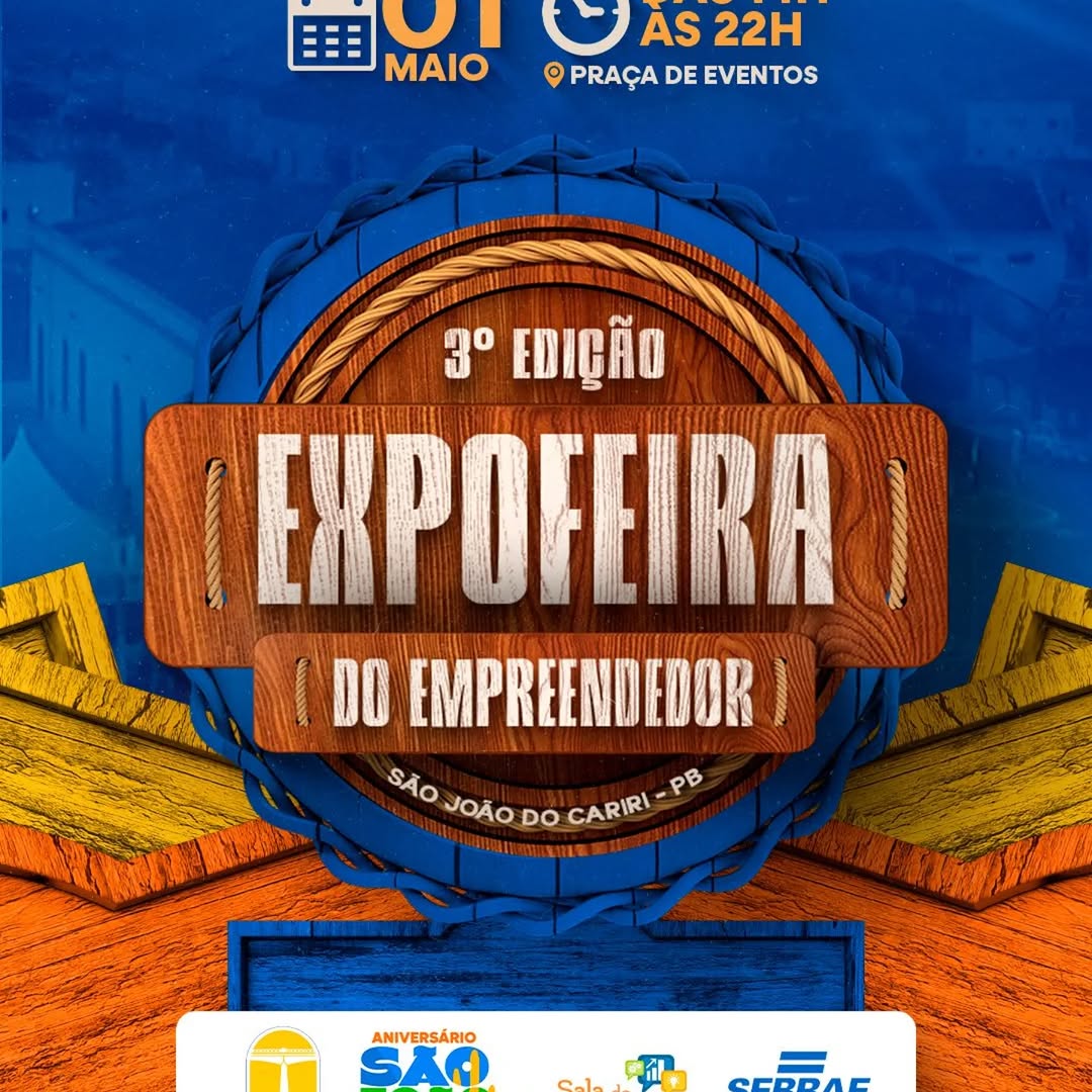 3ª Expofeira do Empreendedor fomenta economia em São João do Cariri