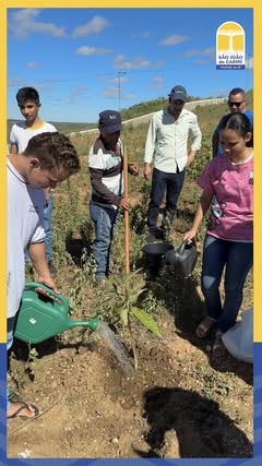 Prefeitura promove ação de educação ambiental e plantio de mudas nativas
